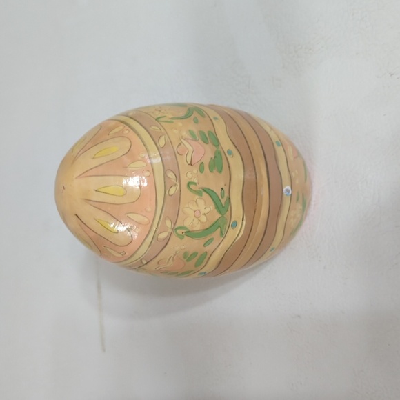 Wood nesting egg - Picture 5 of 5